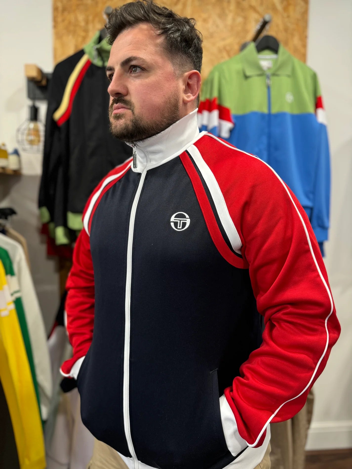 Channel John McEnroe's Iconic Style with Sergio Tacchini Ghibli Track Channel John McEnroe's Iconic Style with Sergio Tacchini Ghibli Track
