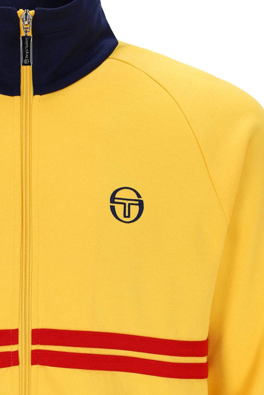 Sergio Tacchini Dallas Track Top in Daffodill/Maritime Blue/Adrenaline Rush - RD1 Clothing