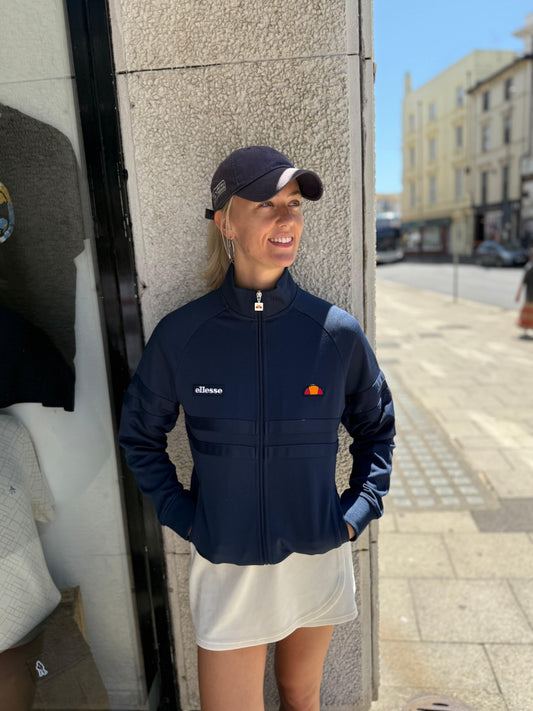 Ellesse Rimini Track Top In Navy Mono - RD1 Clothing