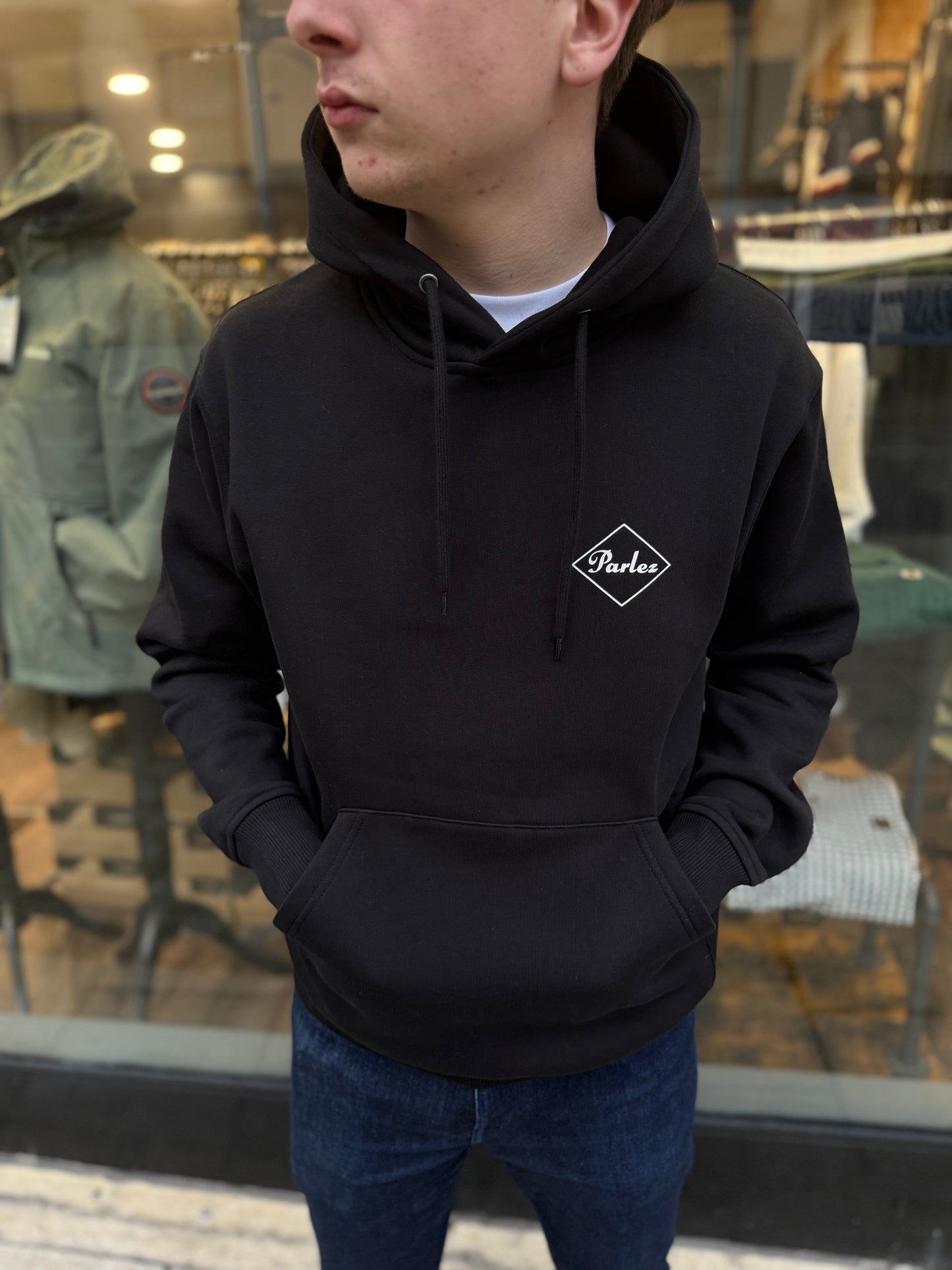 Parlez Focus Hoodie Black