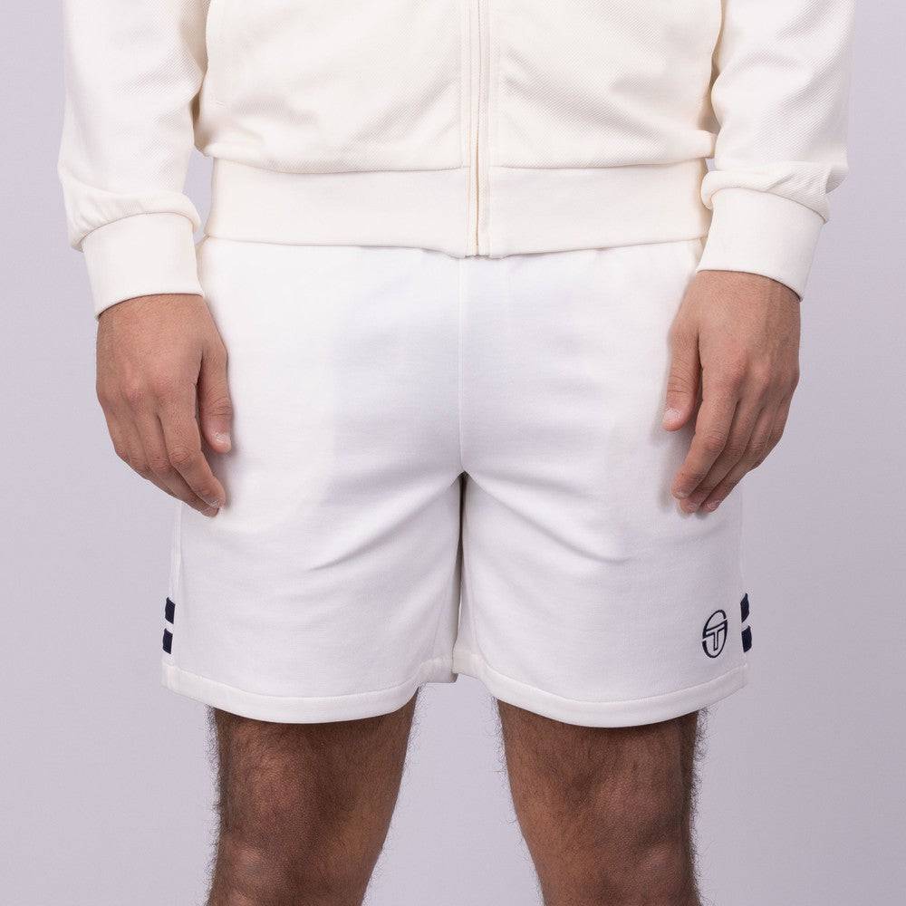 Sergio Tacchini New Orion Jogger Sweat Short Gardenia/Maritime Blue - RD1 Clothing