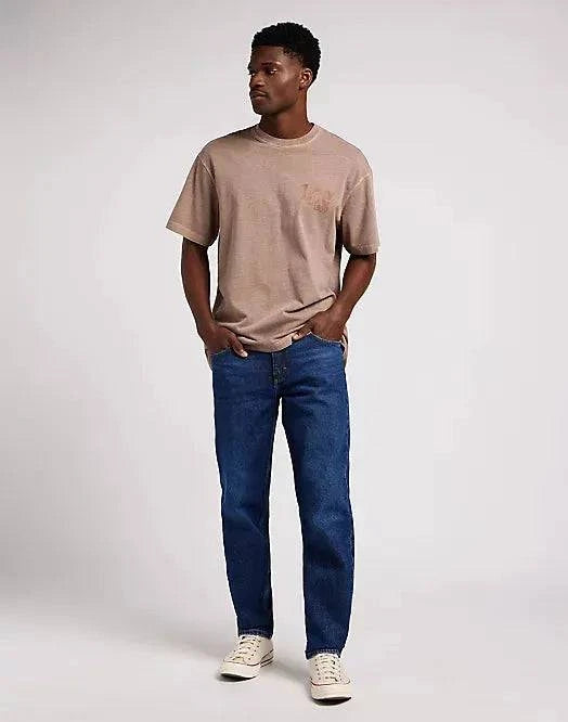 Lee Jeans Oscar Relaxed Tapered Fit In Blue Nostalgia - RD1 Clothing