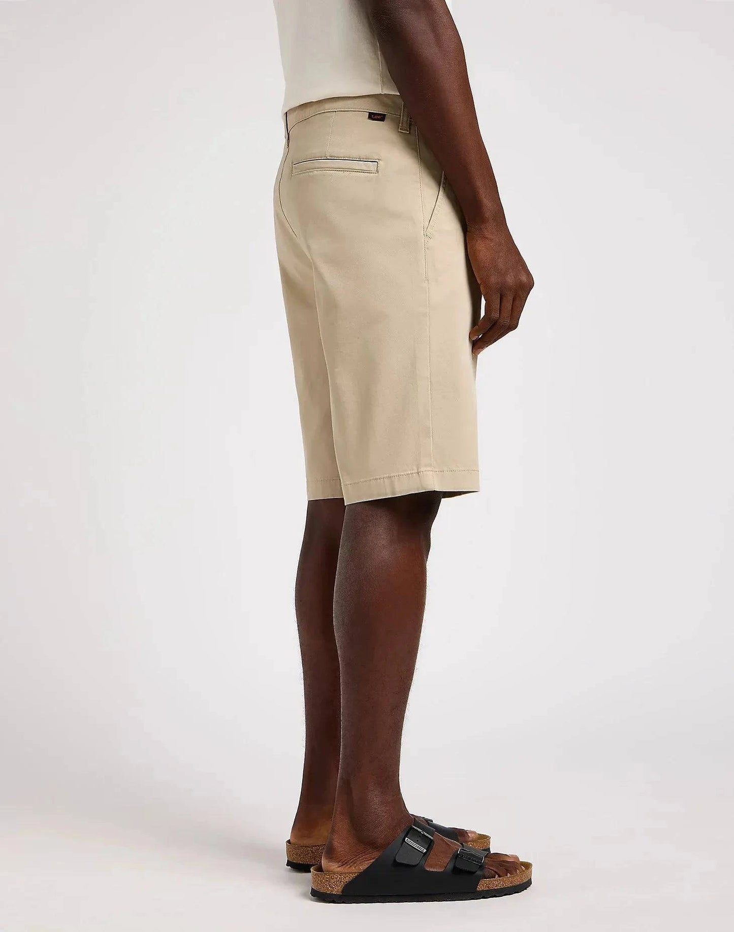 Lee Jean Chino Shorts Stone - RD1 Clothing