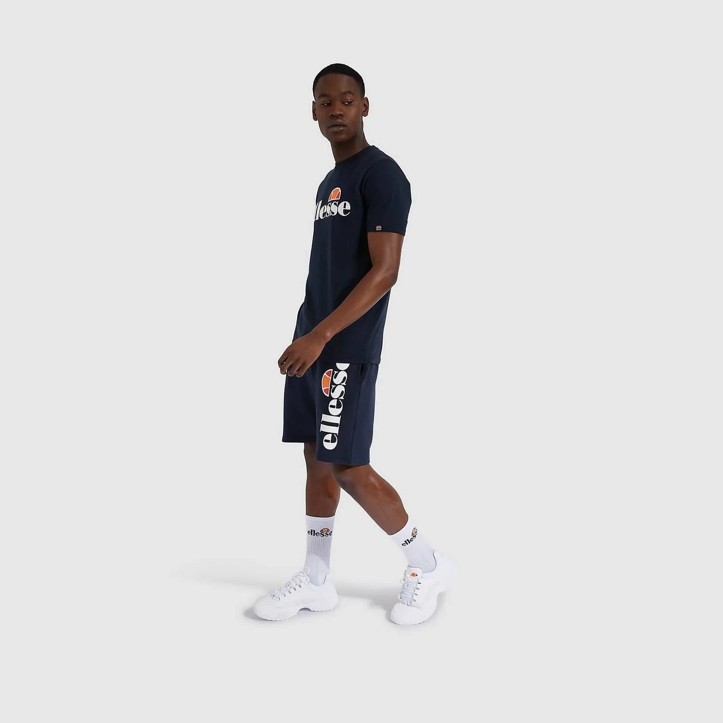 Ellesse Bossini Fleece Shorts In Navy