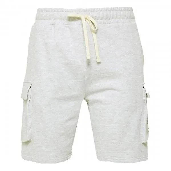 Ellesse Morandi Cargo Jogger Sweat Short In Grey - RD1 Clothing