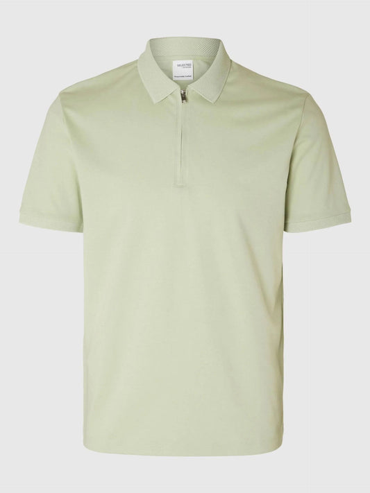 Selected Homme Fave Polo Shirt In Bok Choy - RD1 Clothing