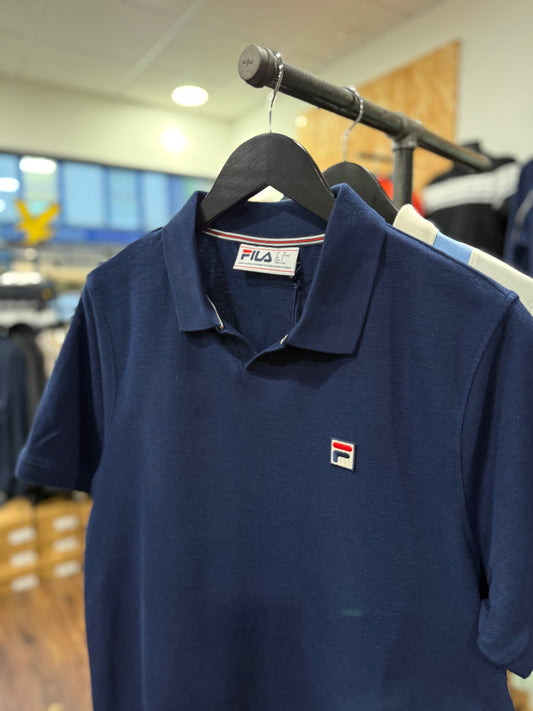 Fila Tristiano Polo Shirt Navy
