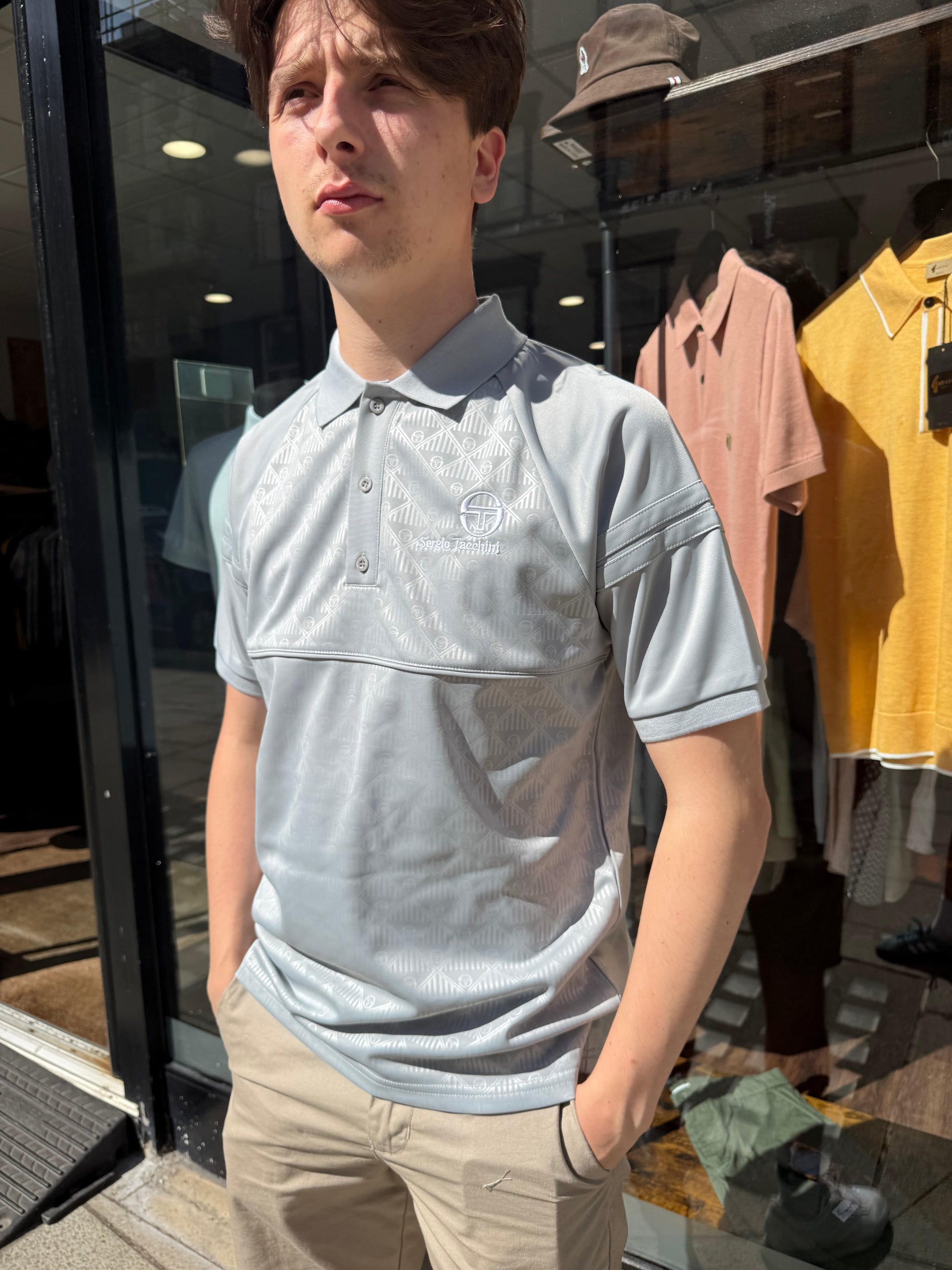 Sergio Tacchini Cambio Mono Polo in High Rise - RD1 Clothing