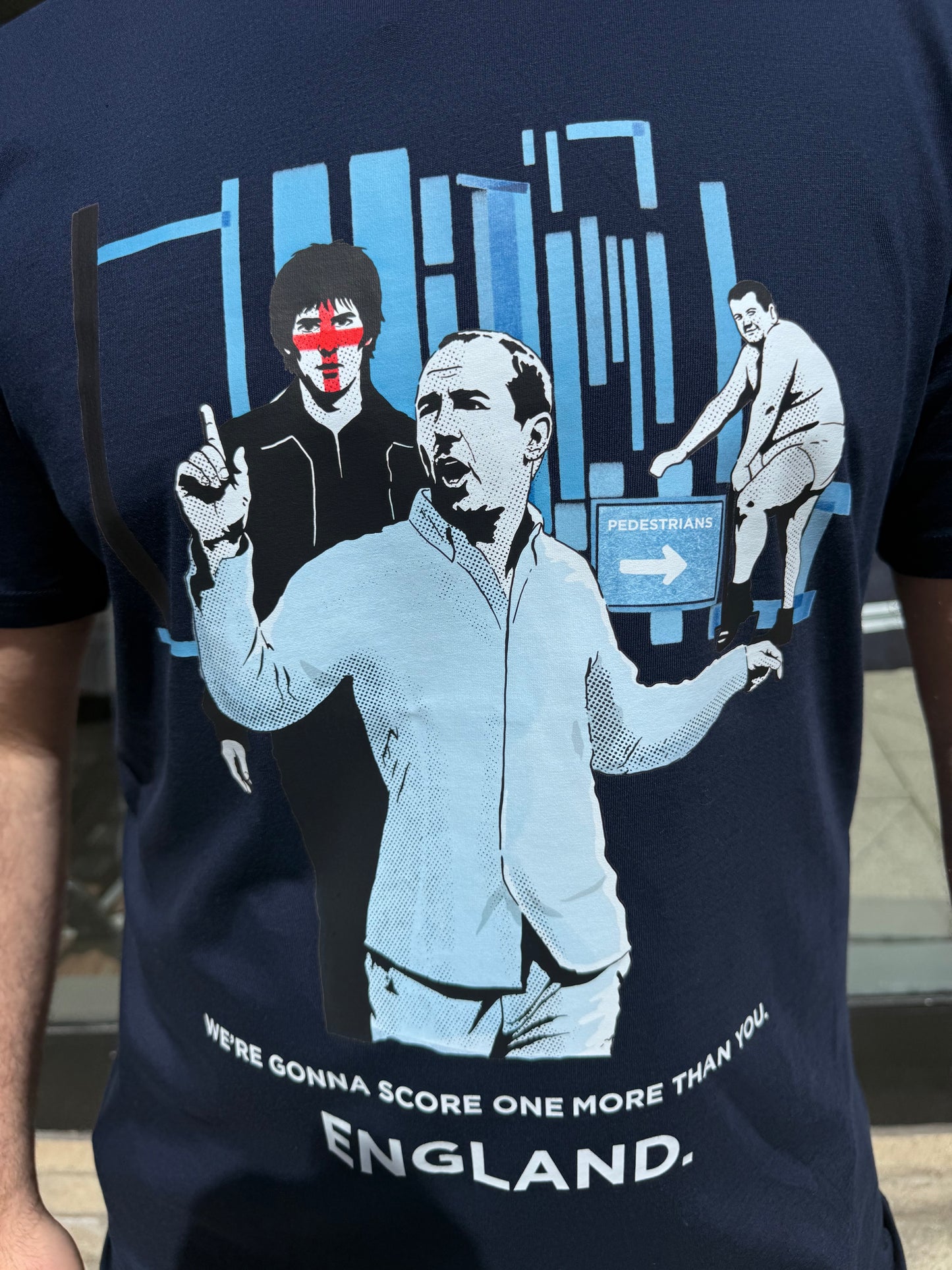 RD1 Nah Nah England T-Shirt in Navy