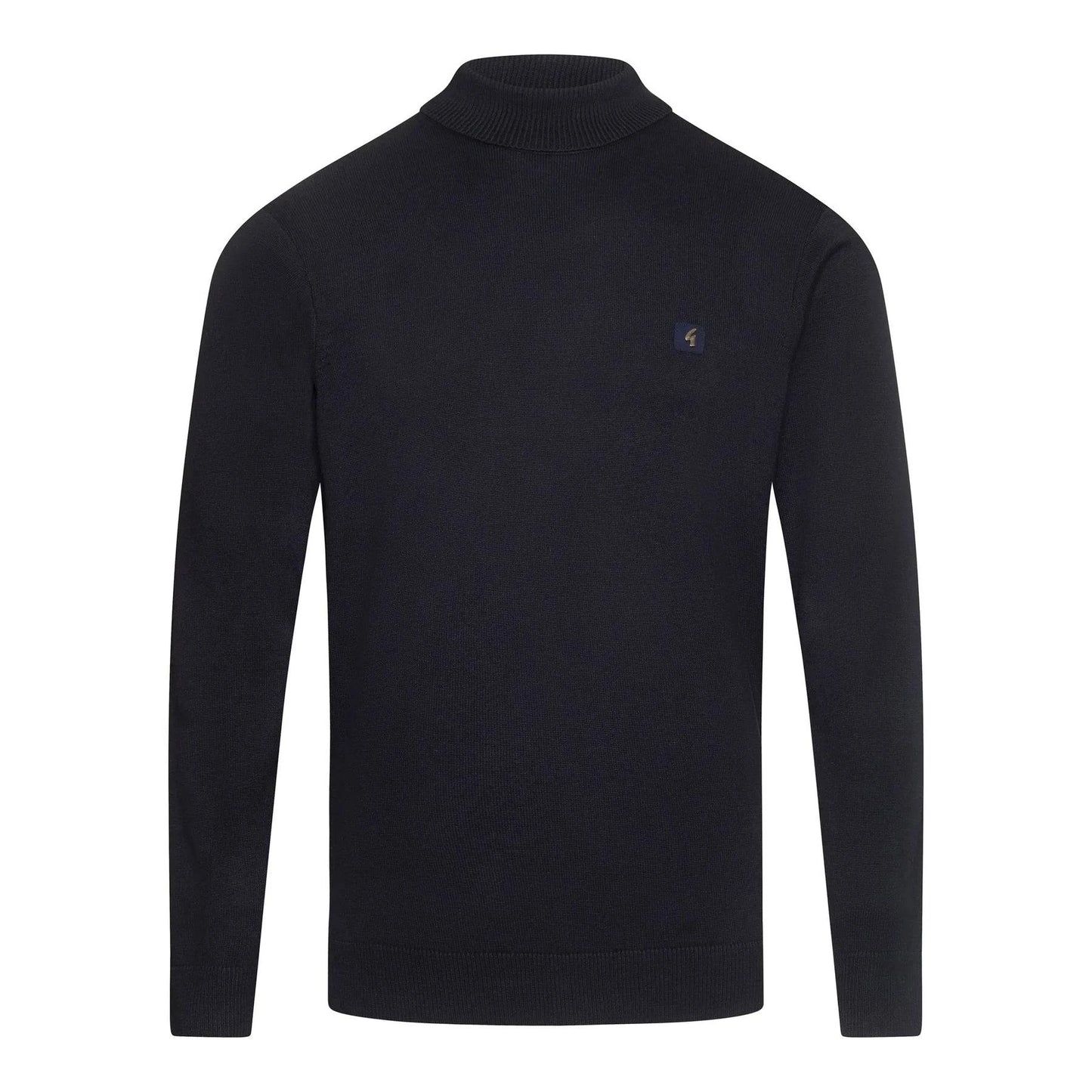 Gabicci Vintage Ricardo Knit Roll Neck Navy - RD1 Clothing