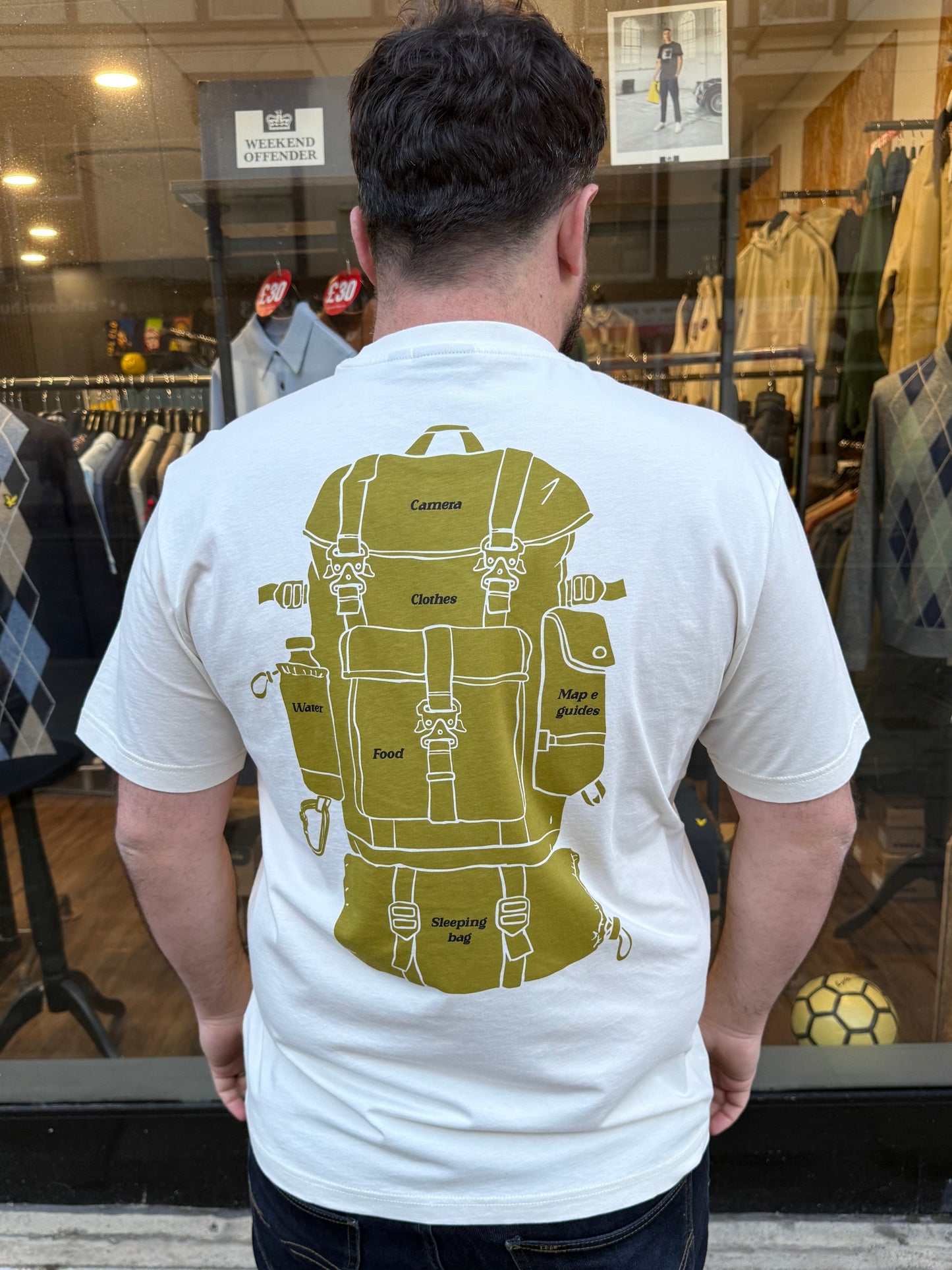 Napapijri S-Flint T-Shirt White Whisper