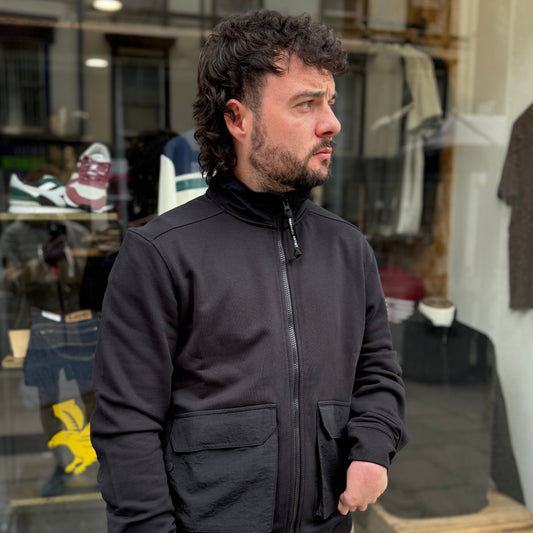 Marshall Artist Streatham Full Zip Sweatshirt Black