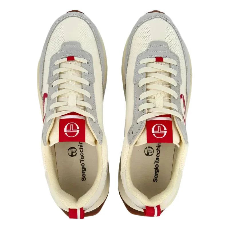 Sergio Tacchini 70's Racer Trainers Oyster Grey - RD1 Clothing