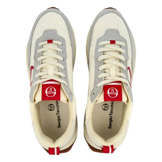 Sergio Tacchini 70's Racer Trainers Oyster Grey - RD1 Clothing