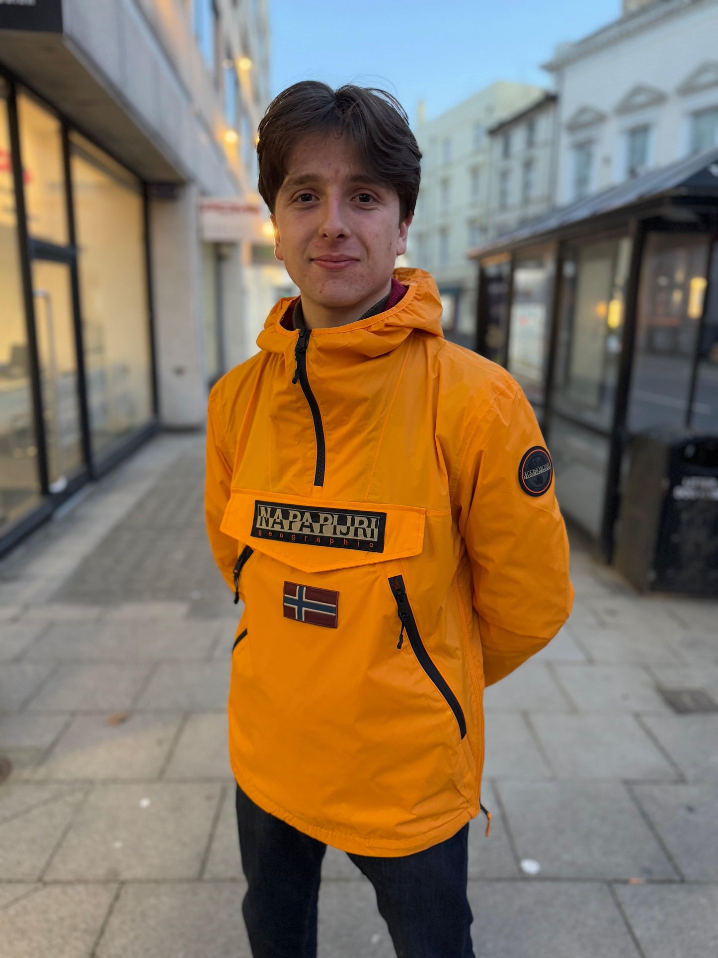 Napapijri Rainforest Jacket Apricot - RD1 Clothing