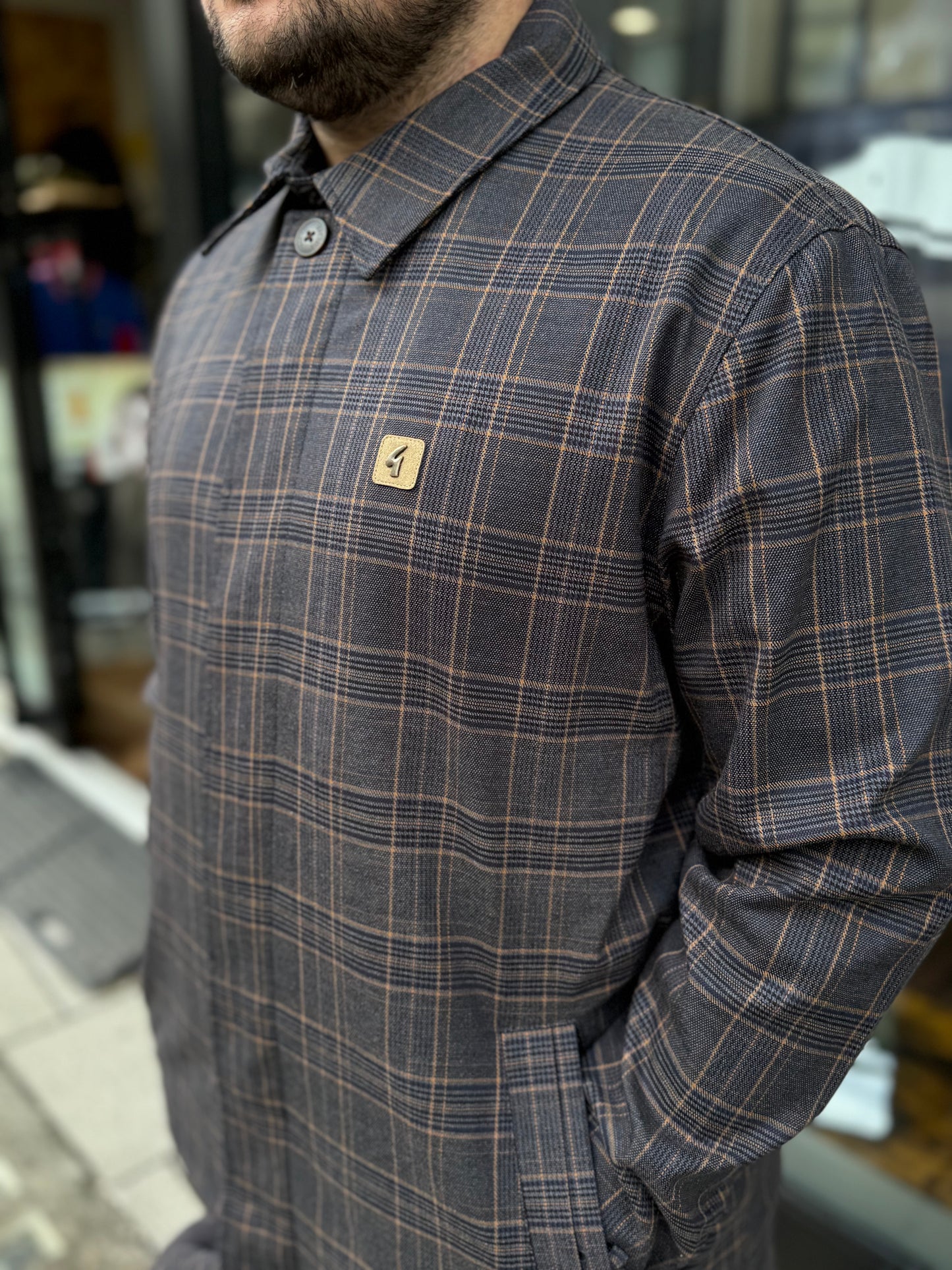 Gabicci Vintage Houghton Mac Charcoal