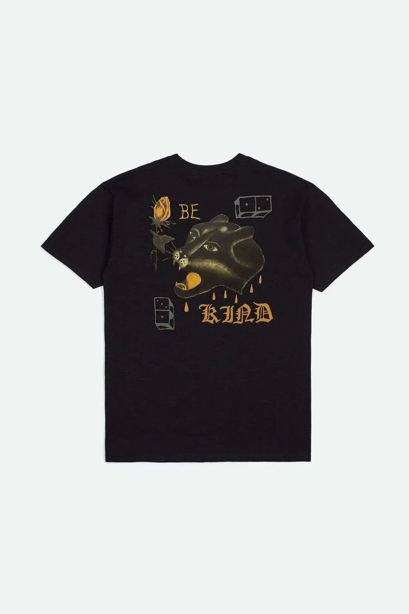 Brixton Be Kind T-Shirt Black