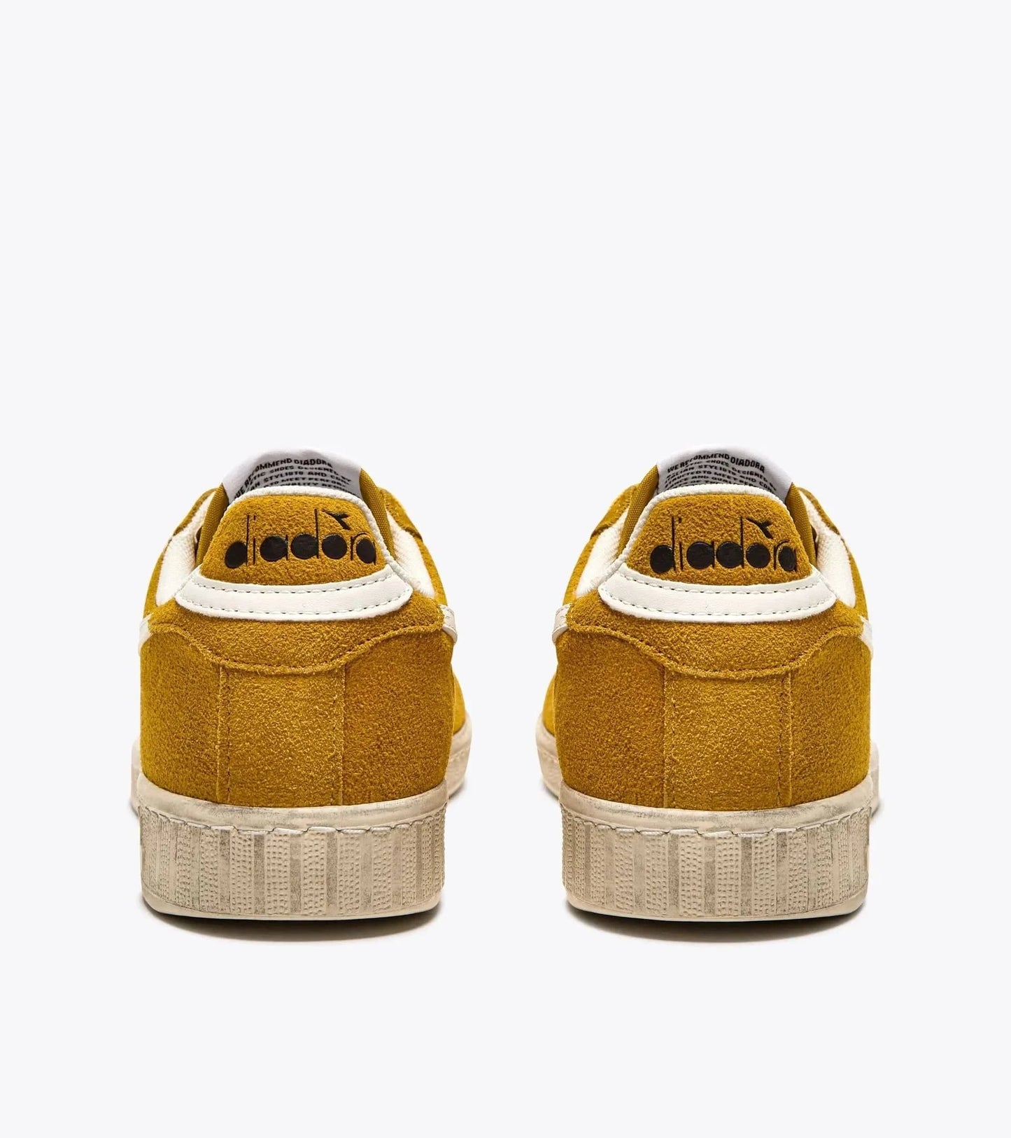 Diadora Game L Low Waxed Suede In Yellow Ochre - RD1 Clothing
