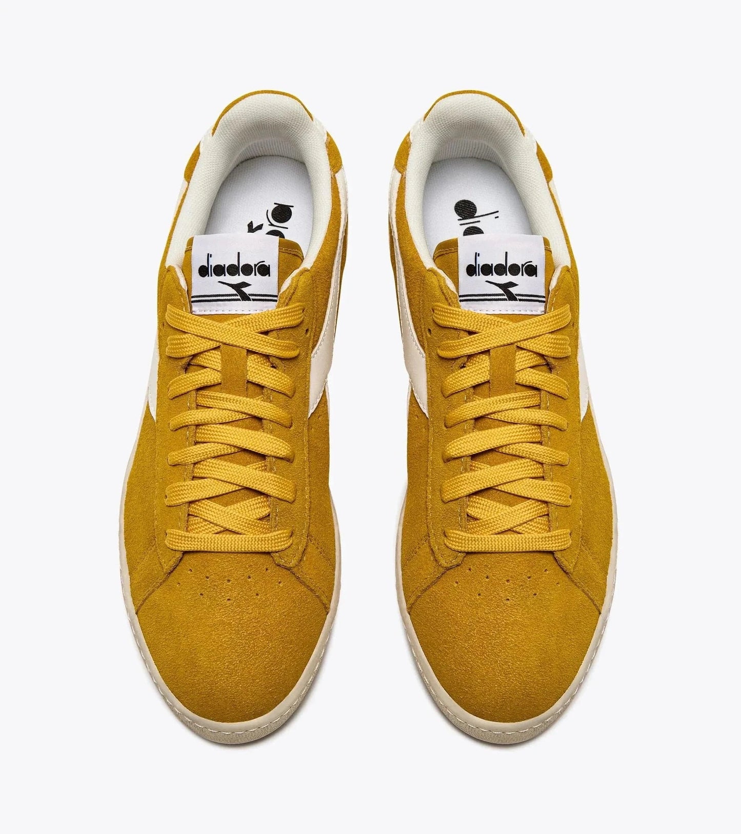 Diadora Game L Low Waxed Suede In Yellow Ochre - RD1 Clothing