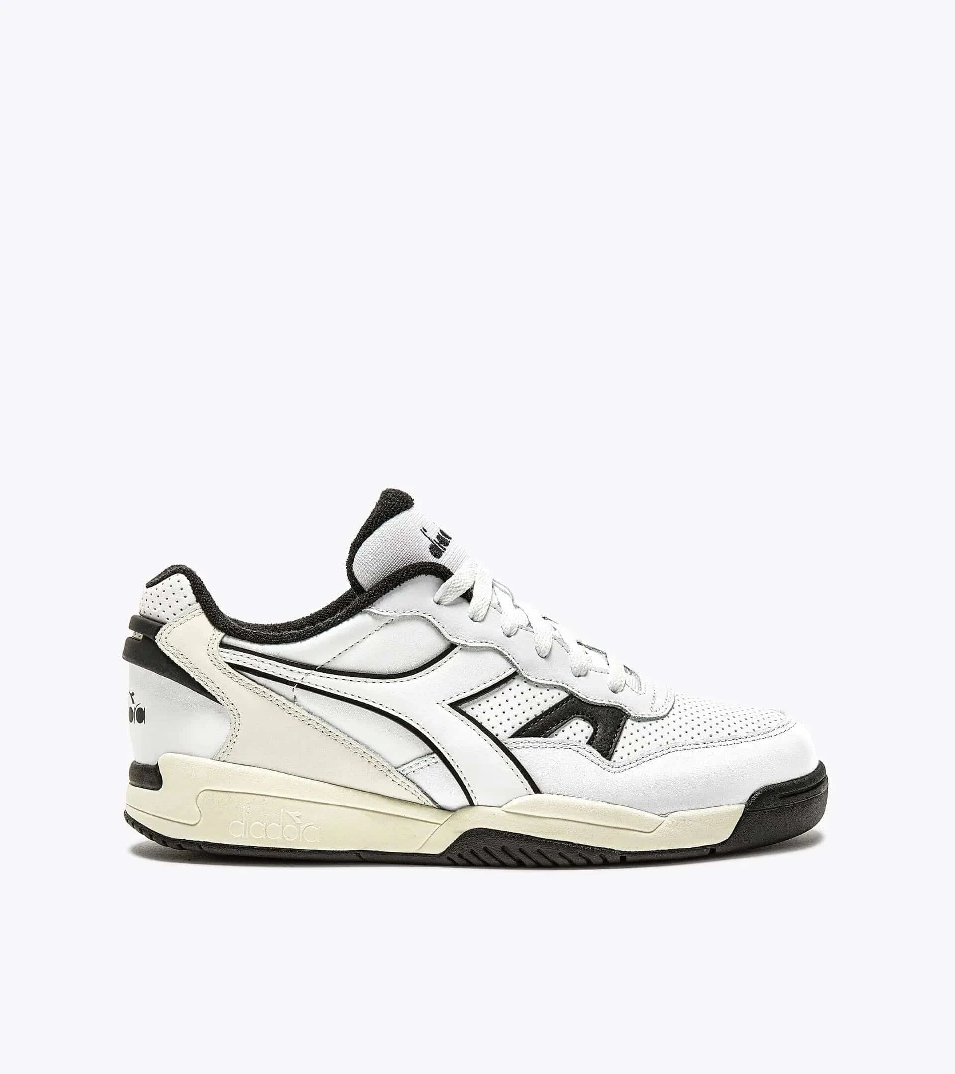 Diadora Winner Trainers In Whisper White/ Abbey Stone - RD1 Clothing