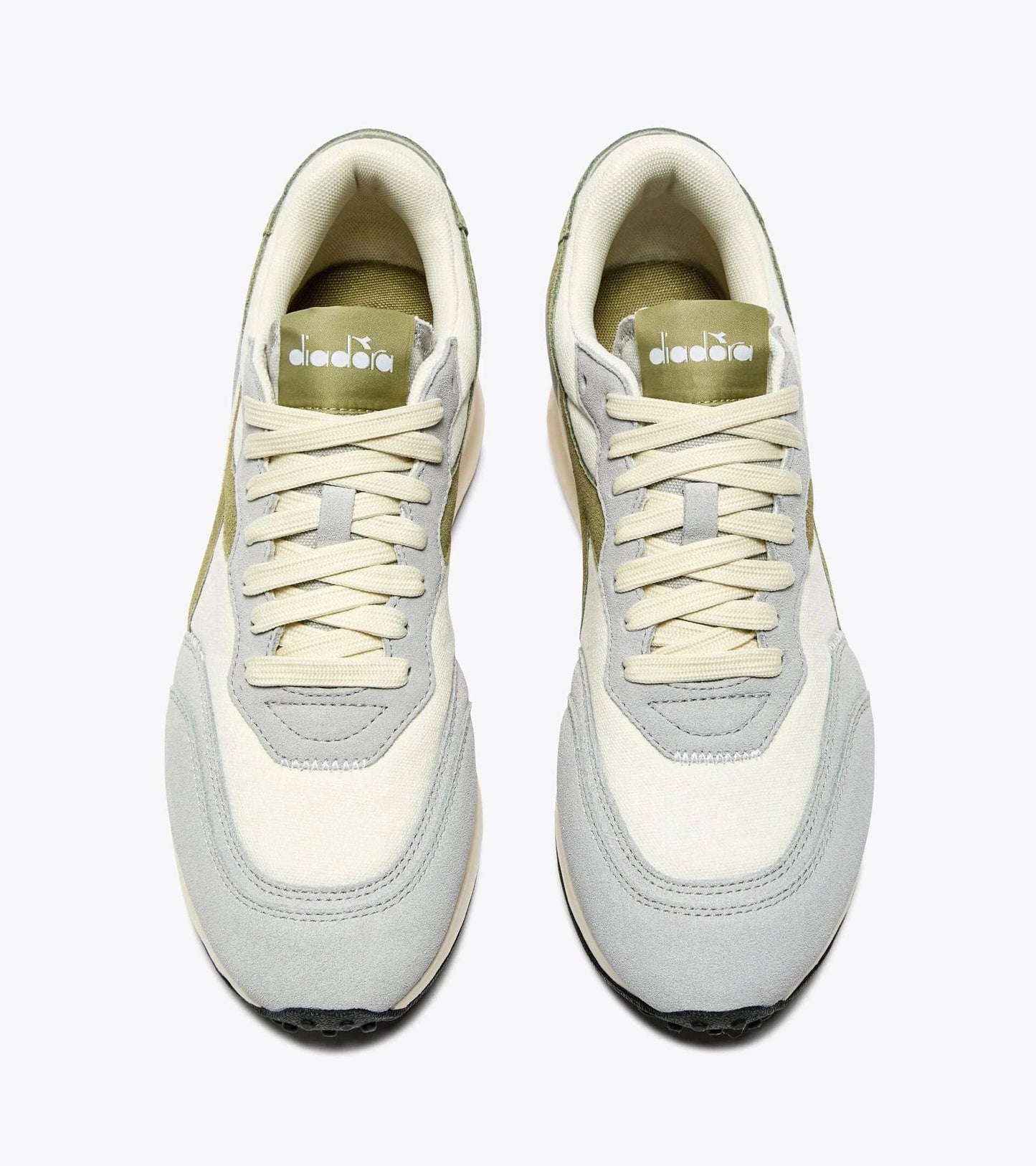 Diadora Race Suede Star White/Mosstone - RD1 Clothing