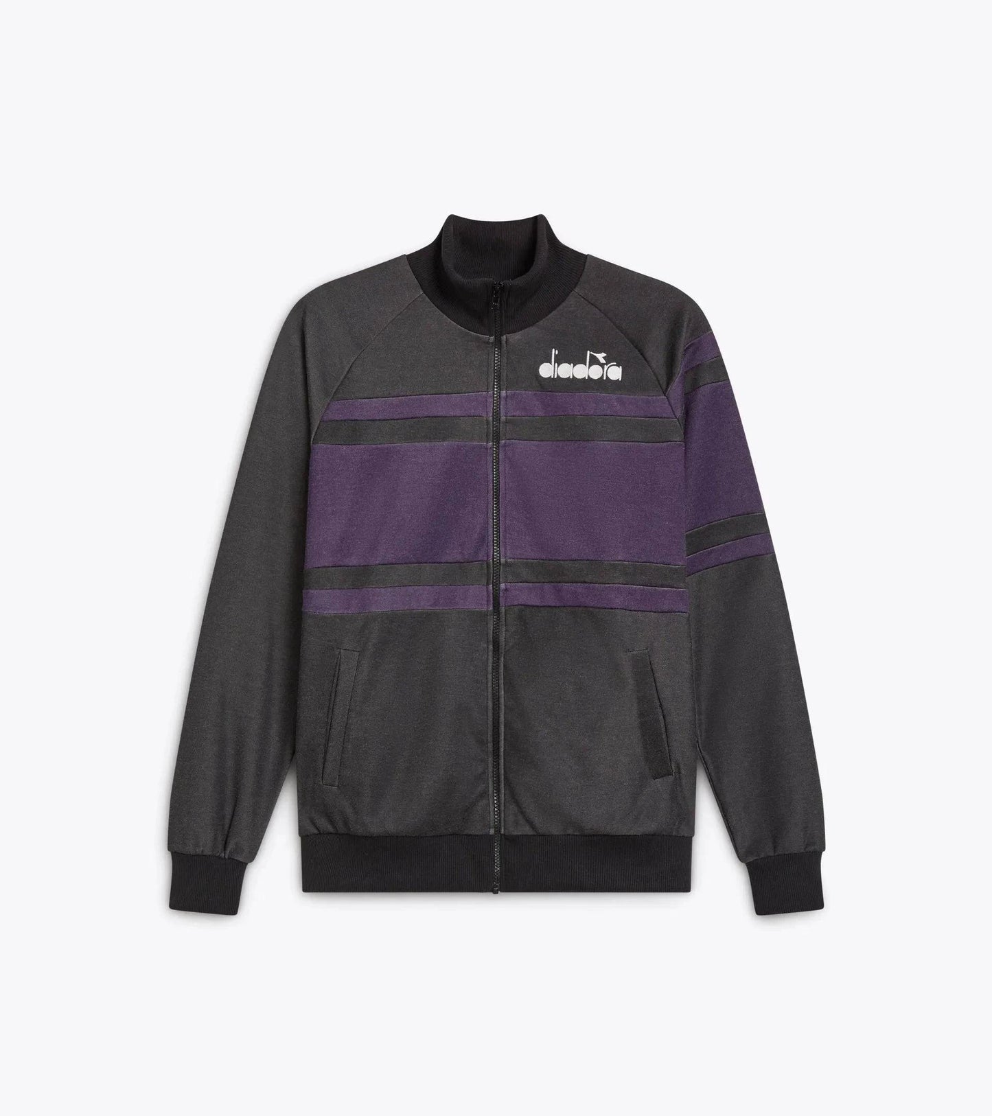 Diadora Jacket 80s In Black/Crown Jewel - RD1 Clothing