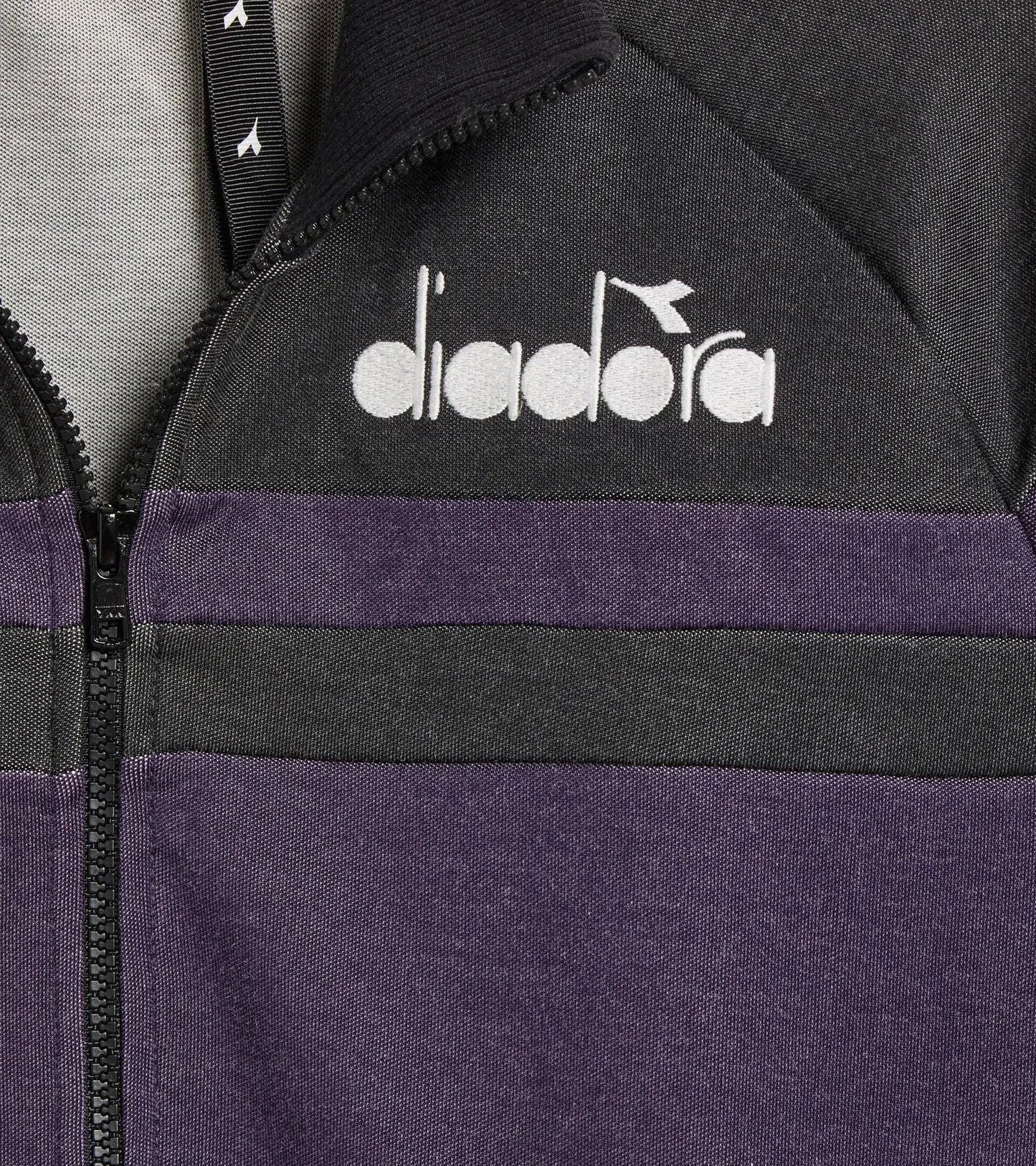 Diadora Jacket 80s In Black/Crown Jewel - RD1 Clothing