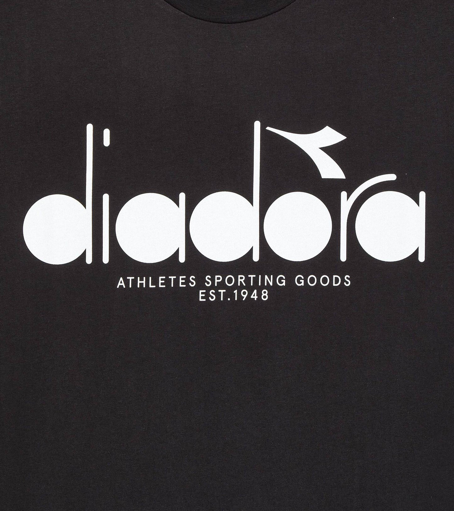 Diadora Logo T-SHIRT Black - RD1 Clothing