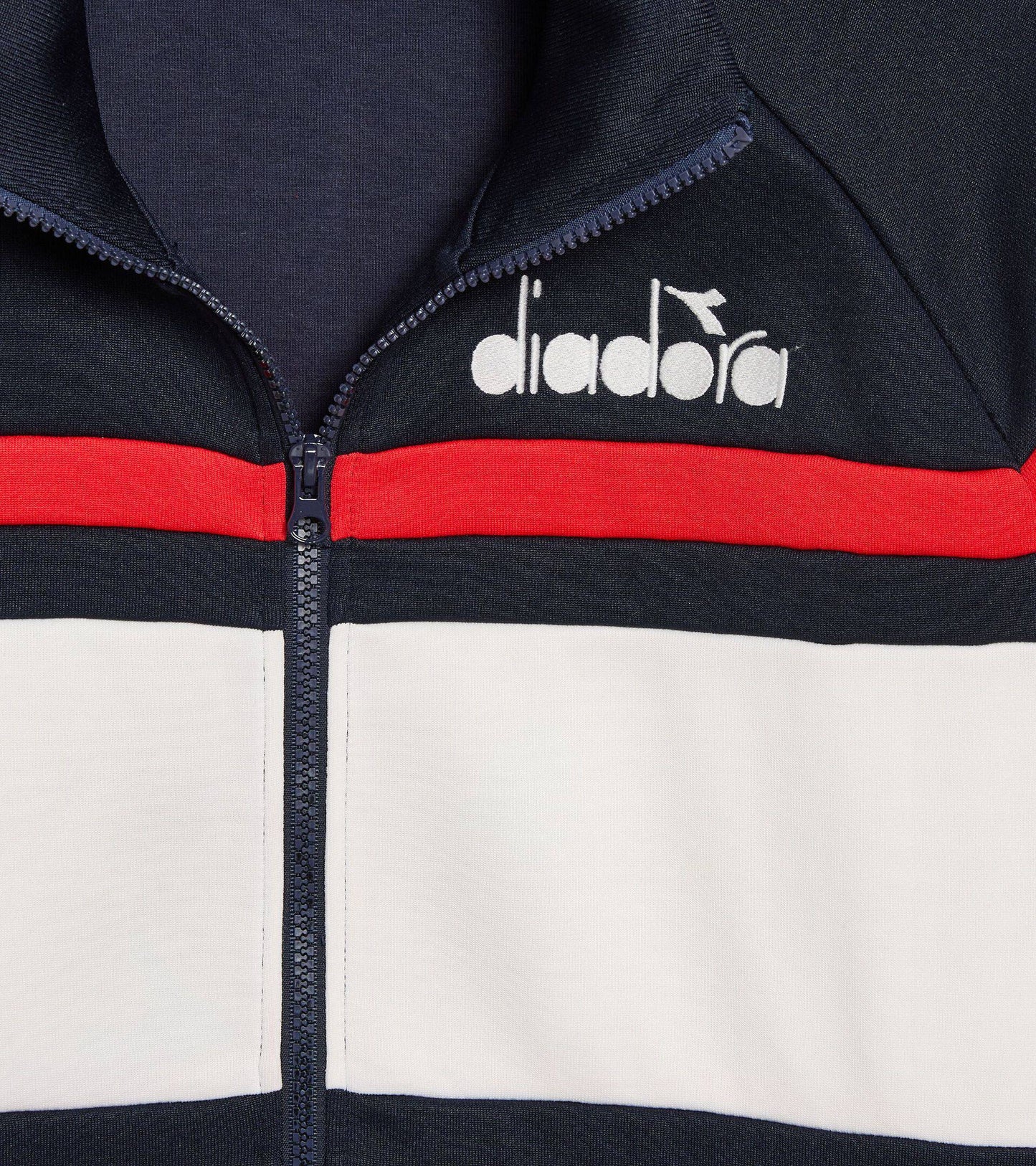 Diadora 80s Track Top Blue/Red - RD1 Clothing