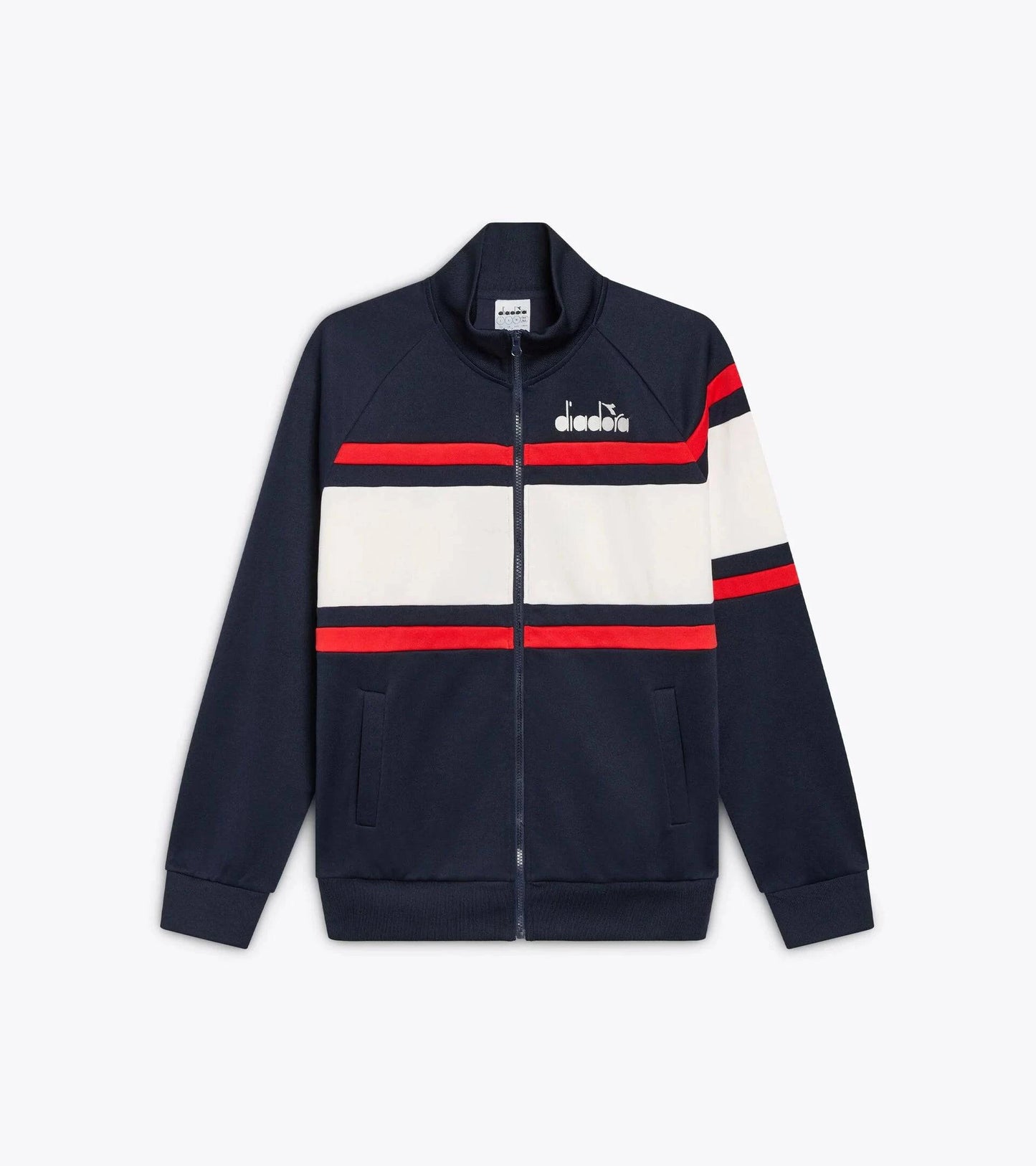 Diadora 80s Track Top Blue/Red - RD1 Clothing