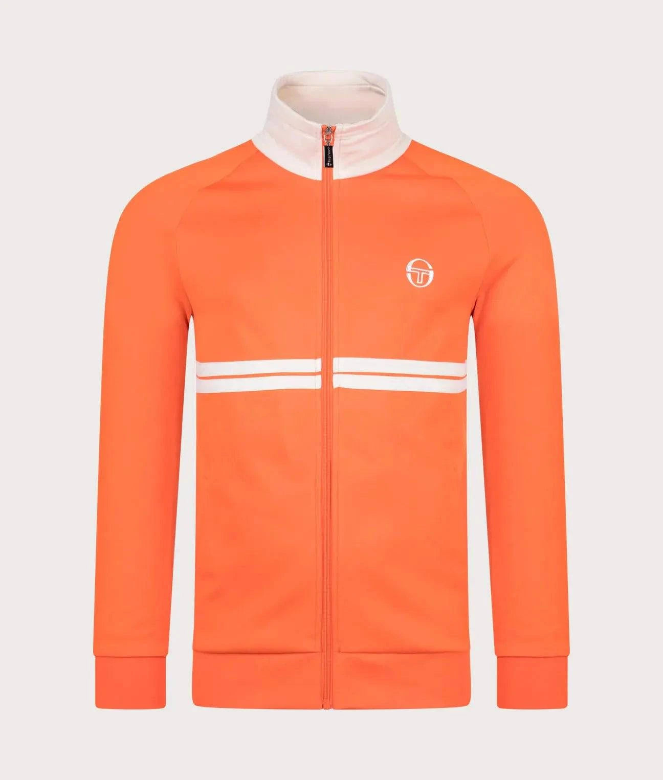 Sergio Tacchini Dallas Track Top In Dragonfire/ Buttercream