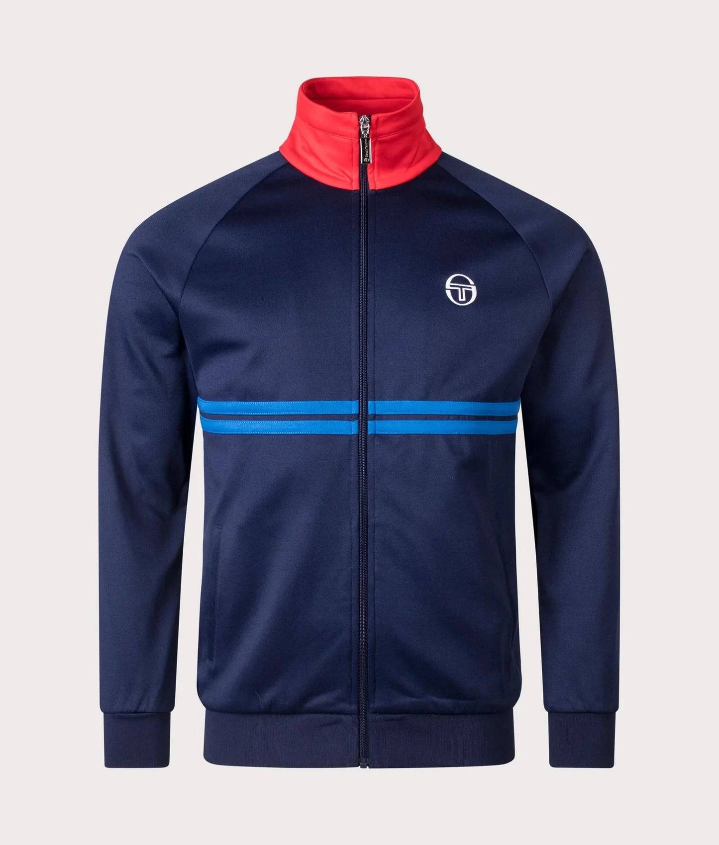 Sergio Tacchini Dallas Track Top Maritime Blue/Adrenaline Rush/Nautical Blue - RD1 Clothing