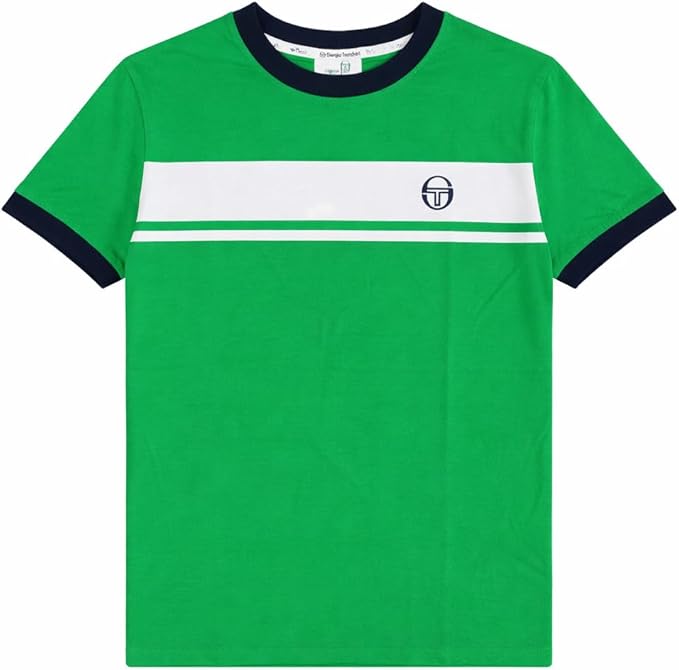 Sergio Tacchini Masters T-Shirt Fern Green/White/Navy