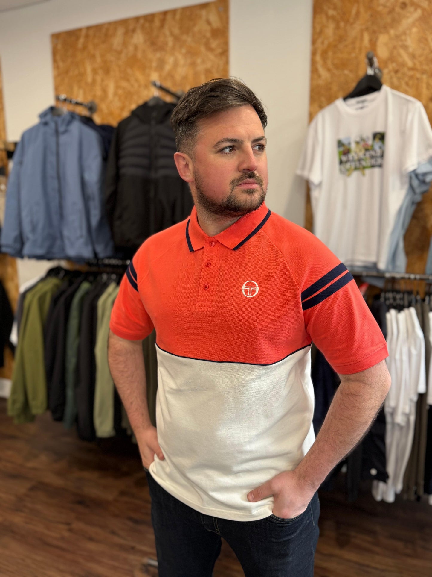 Sergio Tacchini Cambio Polo Dubarry/Gardiena/Martime Blue - RD1 Clothing