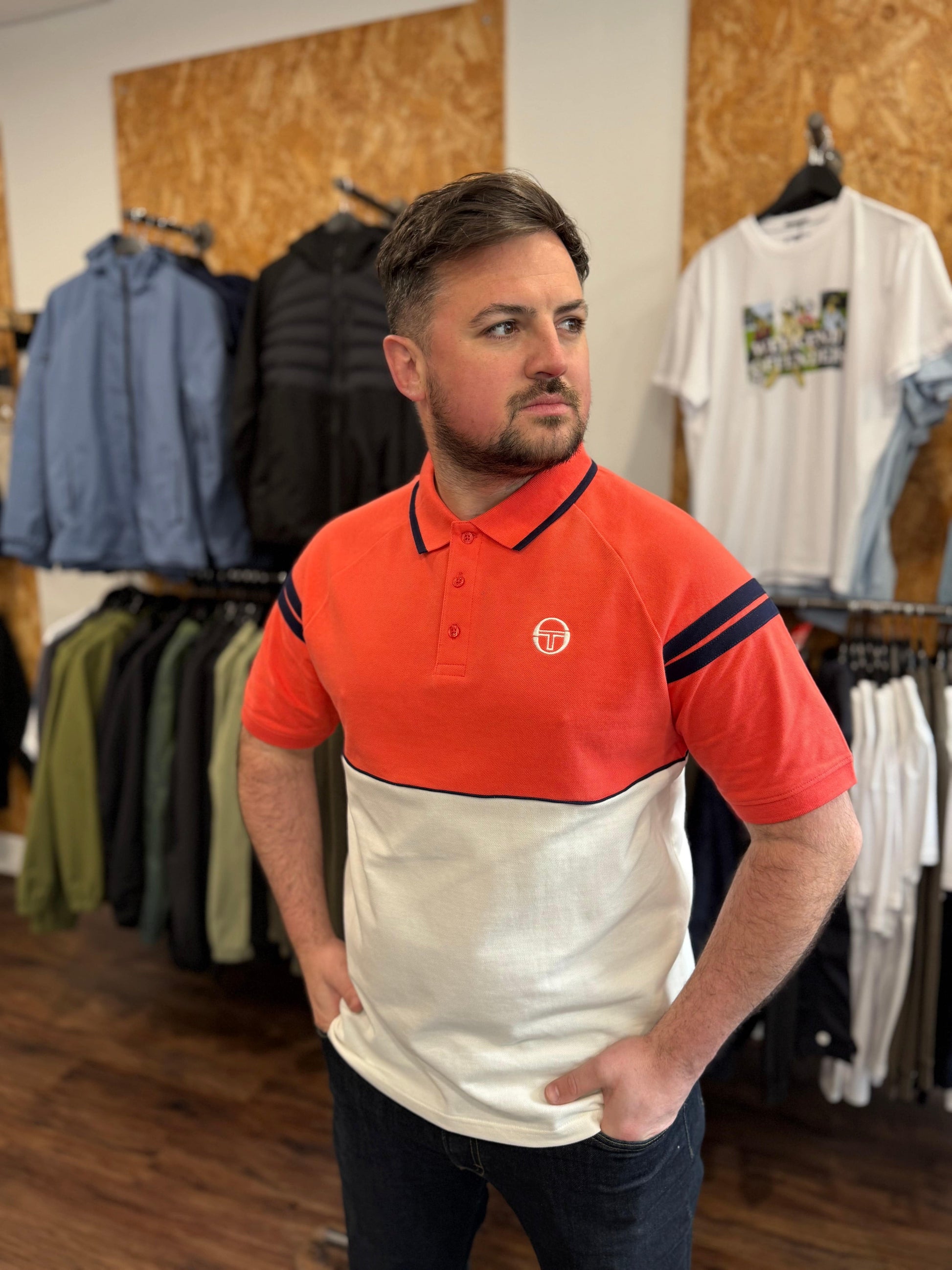 Sergio Tacchini Cambio Polo Dubarry/Gardiena/Martime Blue - RD1 Clothing