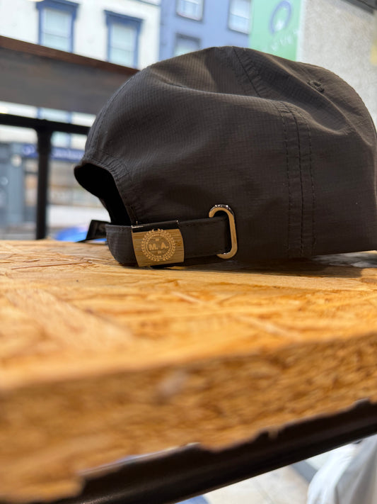 Marshall Artist Siren Nylon Ripstop Cap Black - RD1 Clothing