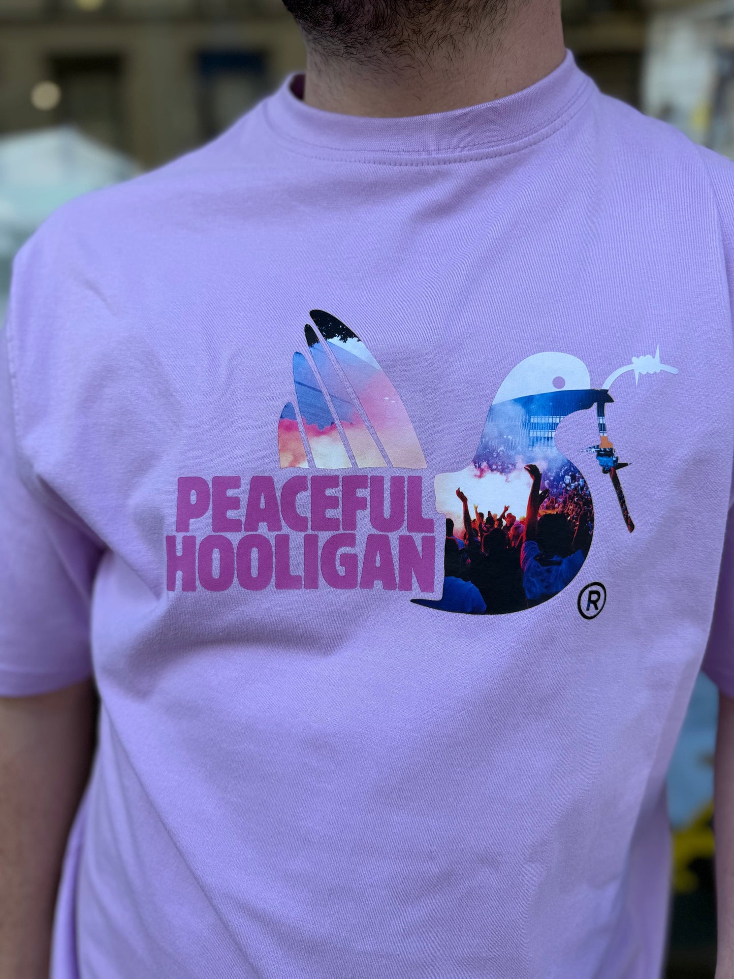 Peaceful Hooligan Flare T-Shirt Lavendula - RD1 Clothing