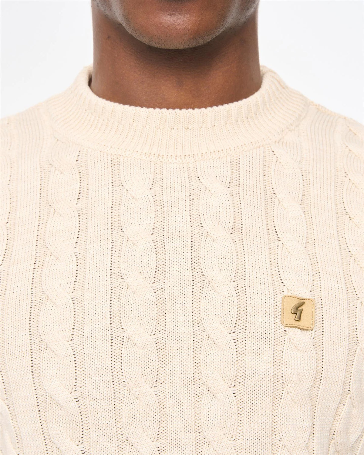 Gabicci Vintage Temor Knitted Jumper Cream