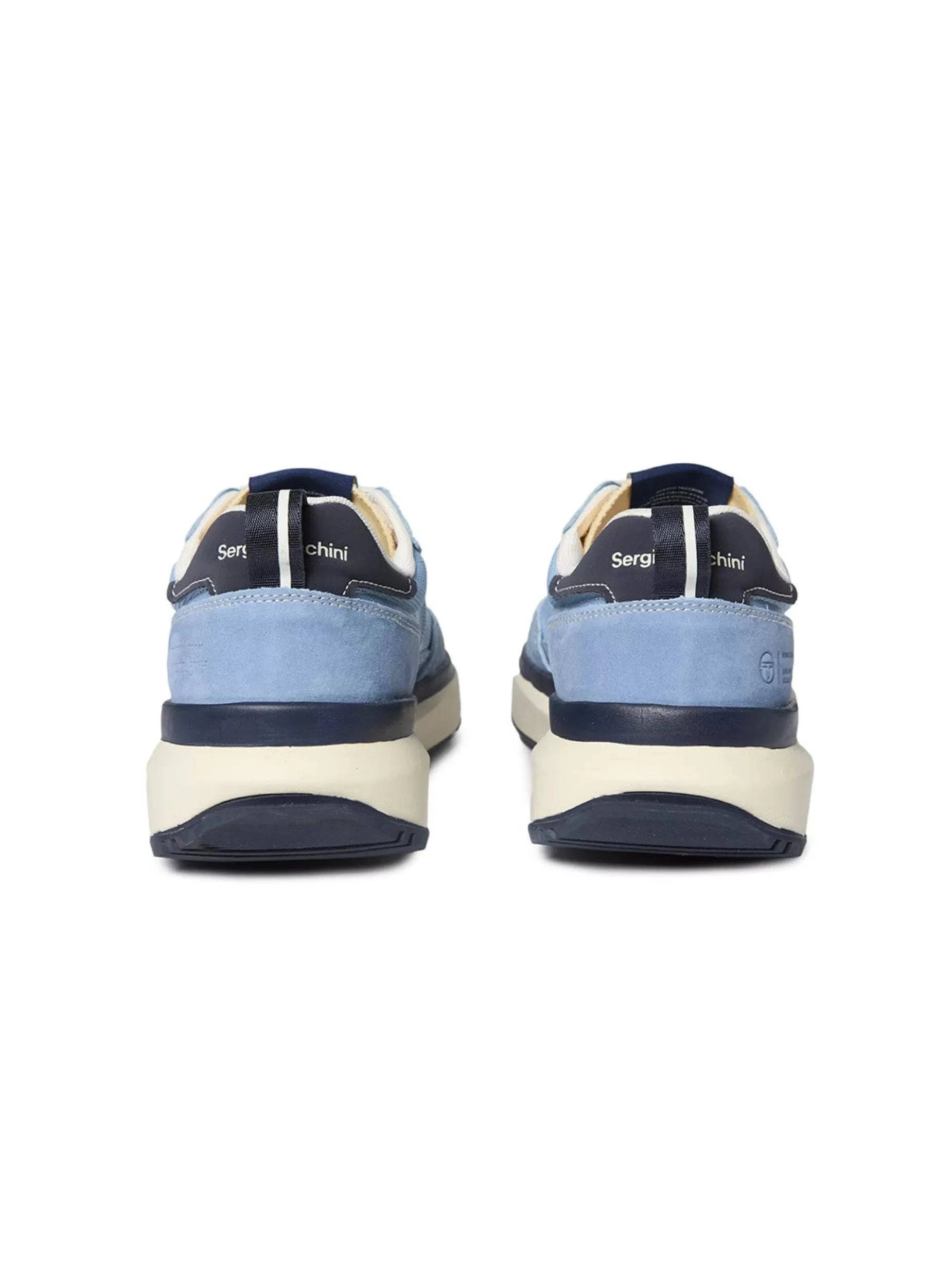 Sergio Tacchini 70's Racer Faded Denim/Tofu/Maritime Blue - RD1 Clothing