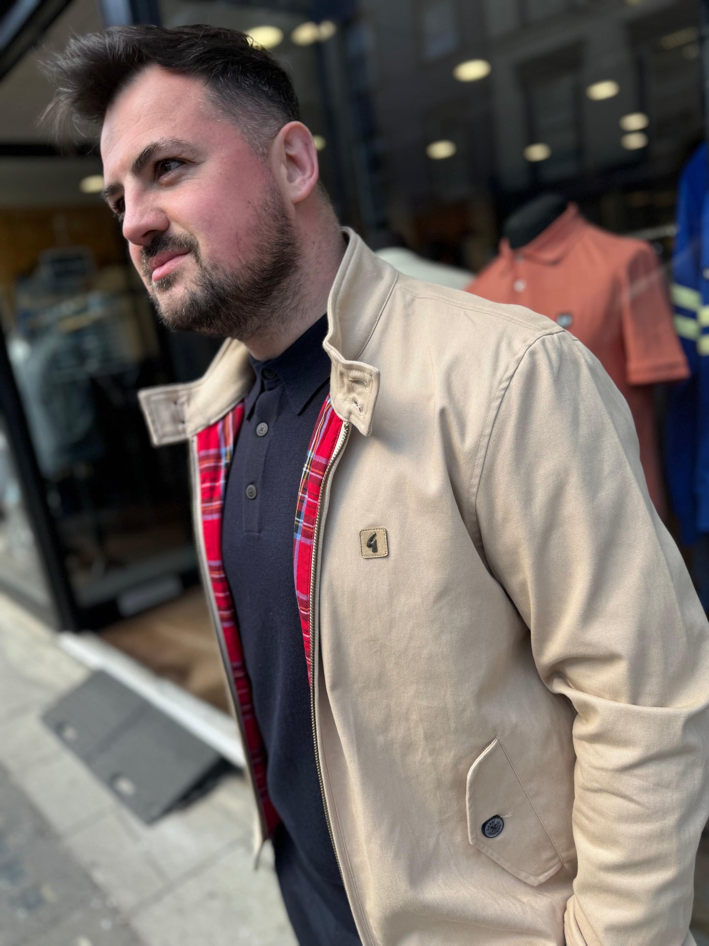 Gabicci Vintage Hamilton Harrington Oatmeal - RD1 Clothing