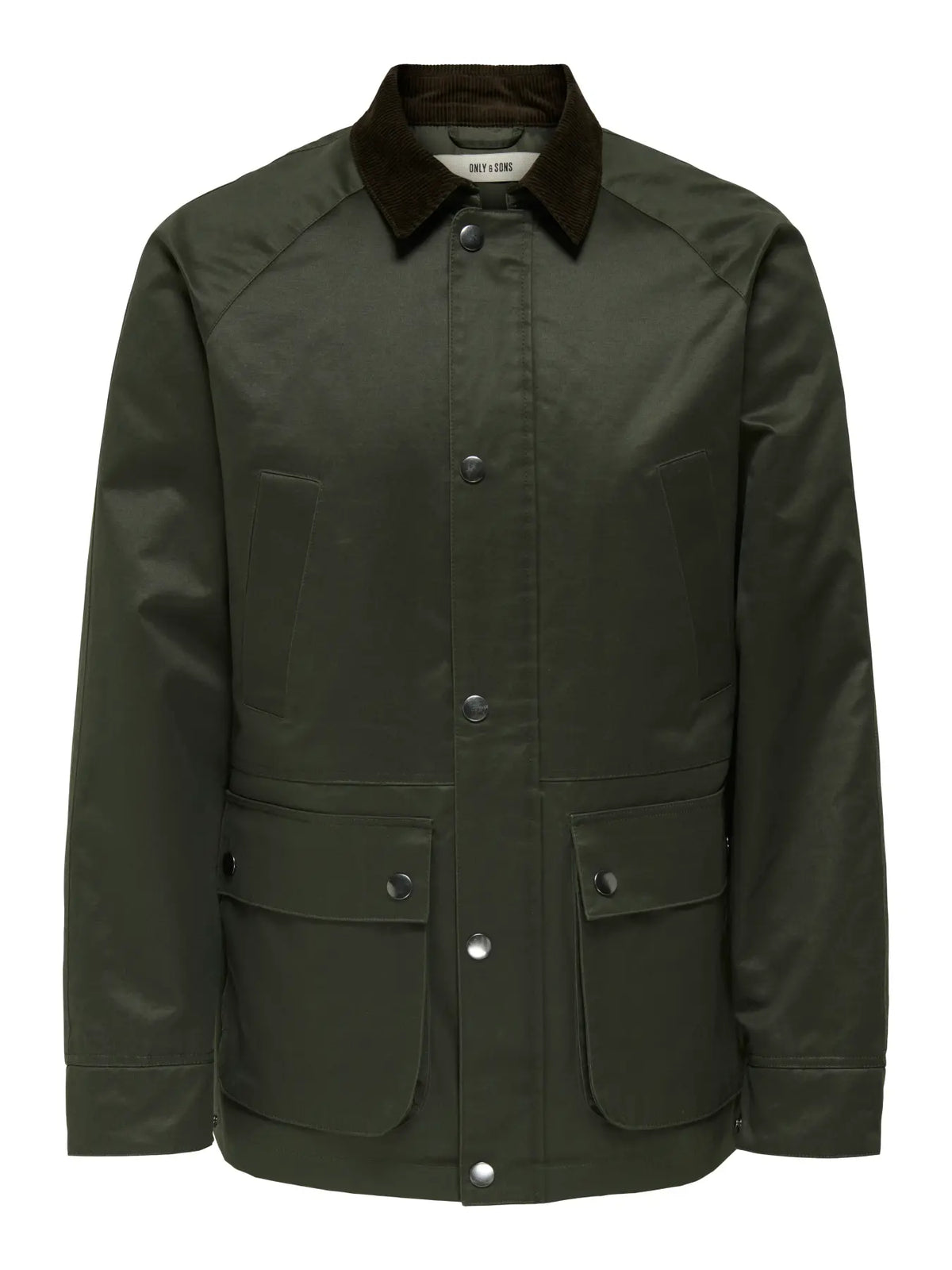 Only & Sons Waxed Jacket Rosin