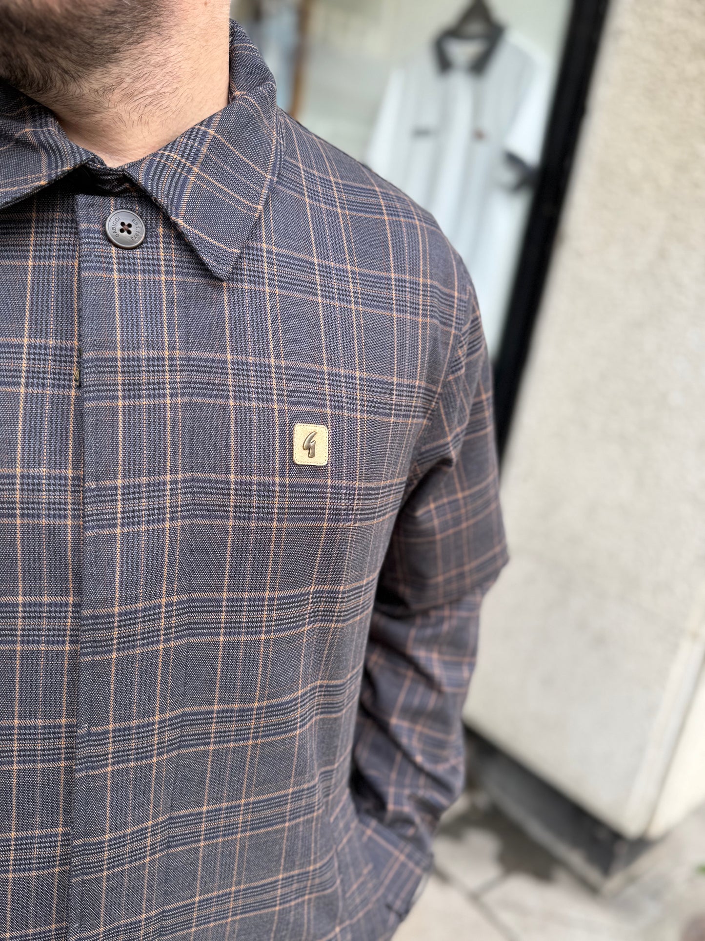 Gabicci Vintage Houghton Mac Charcoal