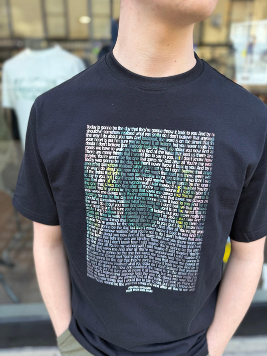 Peaceful Hooligan Wonderwall T-shirt Black - RD1 Clothing