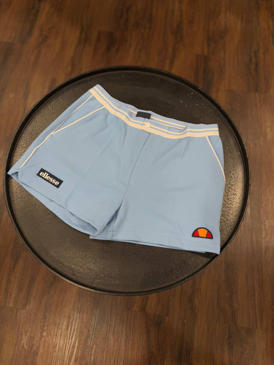 Ellesse 80s Tennis Jogger Sweat Short Light Blue - RD1 Clothing