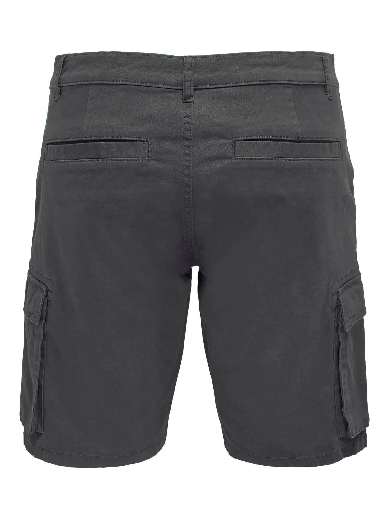 Only & Sons Cargo Shorts in Grey - RD1 Clothing