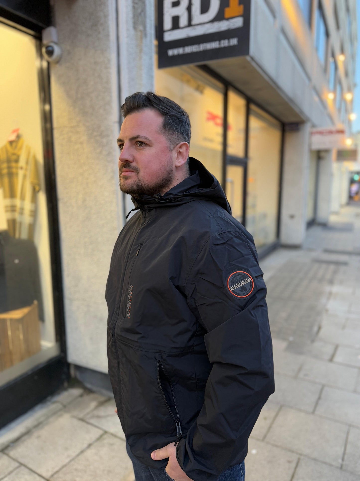 Napapijri Tundra Jacket Black - RD1 Clothing