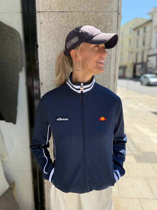 Ellesse Milan Two Track Top in Navy - RD1 Clothing