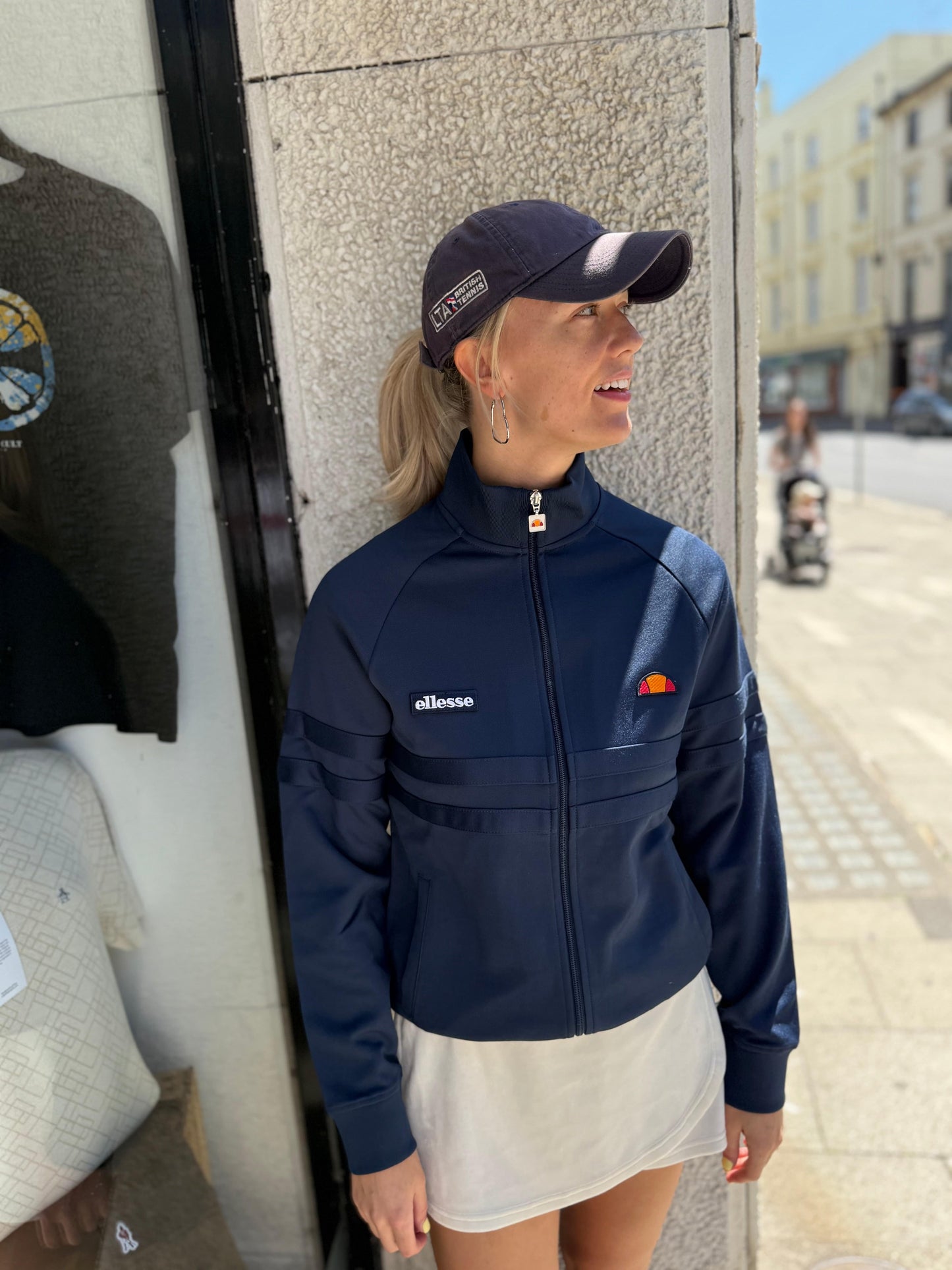 Ellesse Rimini Track Top In Navy Mono - RD1 Clothing