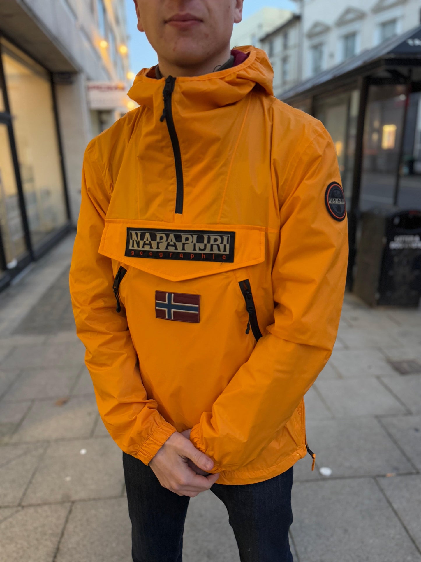 Napapijri Rainforest Jacket Apricot - RD1 Clothing