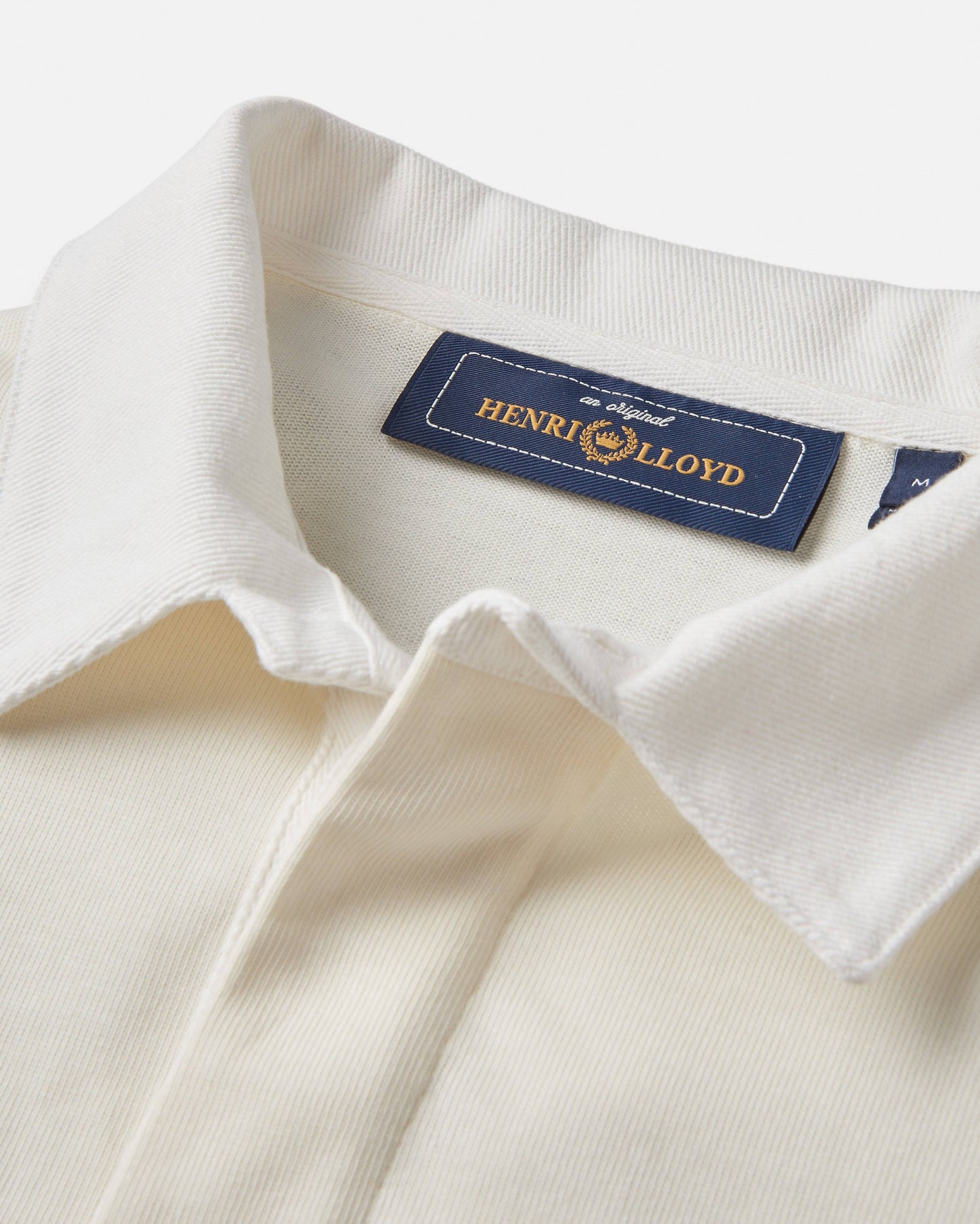 Henri Lloyd Voyager Rugby Shirt In Off White - RD1 Clothing